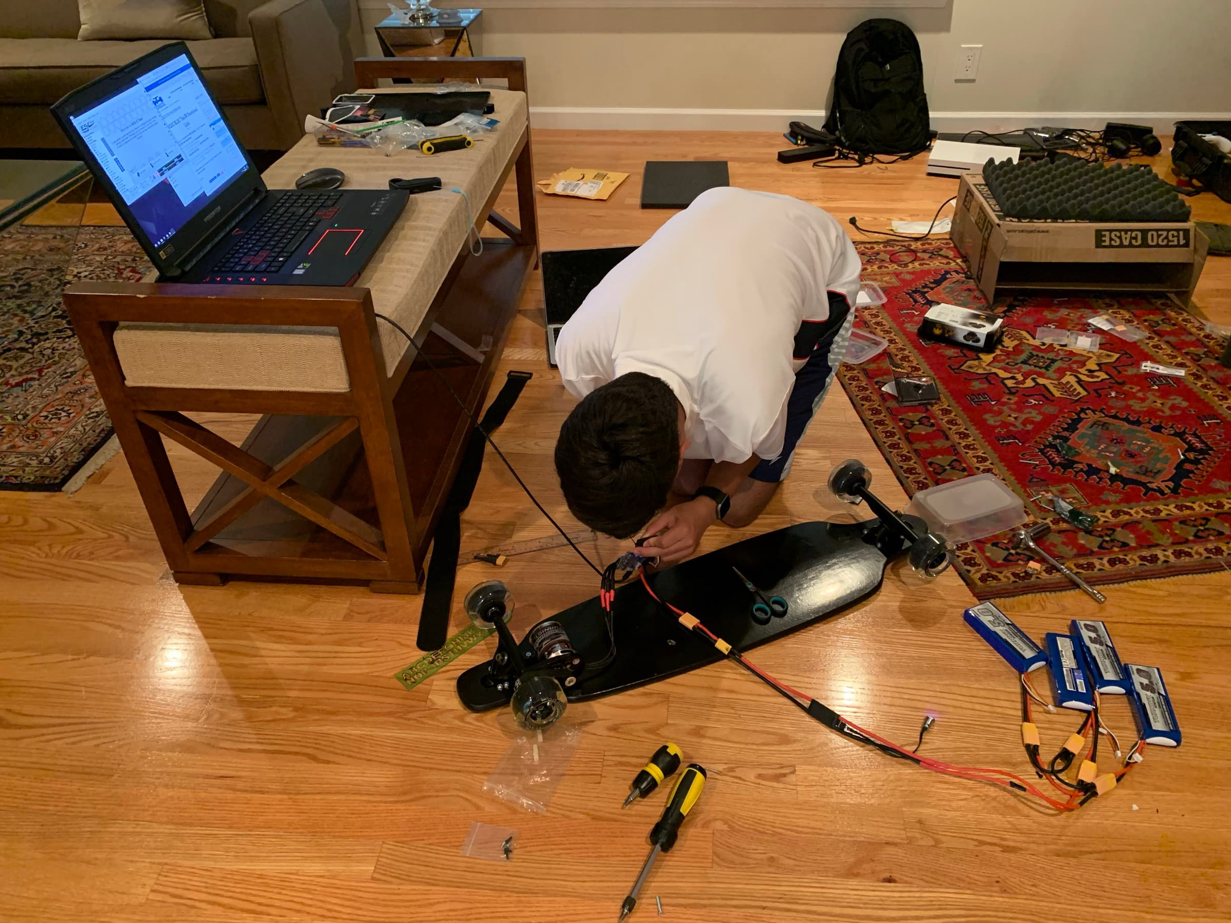 Battery Assembly and ESC Configuration